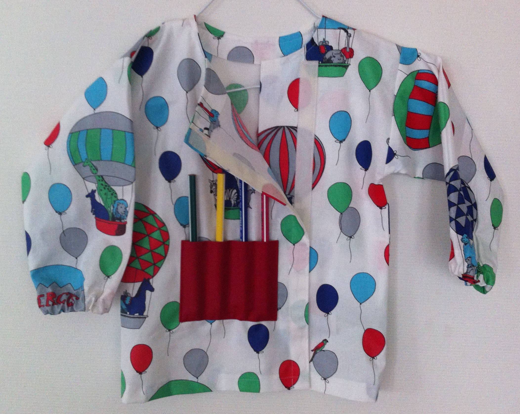 La blouse de peinture enfant en coton enduit. - Octavie à Paris